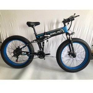 Bicicleta Eléctrica de Neumáticos Anchos de 1000W 48V 26 Pulgadas, Bicicleta de Montaña con Neumáticos Anchos SY-262PLUS, Bicicleta Eléctrica de Neumáticos Anchos 48v 1000w SY-2 - Product Image 5