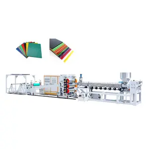 Recycled PP HDPE Rigid Thermoforming Composite Waterproof Plastic Sheet Plate Board Extruder Making Machine