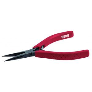 USAG - U00170003 Alicates de Punta larga semicirculares con mordazas rectas-EAN 8010239296923 ALICATES Y CORTADORES ELECTRÓNICOS - Product Image 1