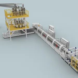 Full Automatic XPS Extruded Polystyrene Foam Board Making Machine, CO2 Plastic Foam Board Production Line