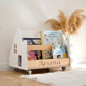 Kệ Sách Montessori Bán Chạy Nhất Kệ Sách Gỗ Cho Văn Phòng Tại Nhà Kệ Trưng Bày Cho CD/Tạp Chí/Sách - Product Image 1