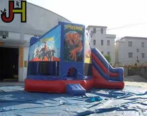 Castillo <span class=keywords><strong>de</strong></span> salto comercial <span class=keywords><strong>de</strong></span> <span class=keywords><strong>Spiderman</strong></span> con tobogán, castillo hinchable <span class=keywords><strong>de</strong></span> <span class=keywords><strong>Spiderman</strong></span>, casa <span class=keywords><strong>de</strong></span> rebote combinada inflable con tobogán - Product Image 3