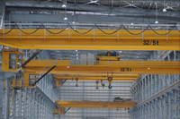 Grúa Puente de Doble Viga de 10 Toneladas, Marca MRT, Fabricada en Fábrica, 23.5m de Luz, 20m de Altura de Elevación, Cabina/Control Remoto, Precio Favorable