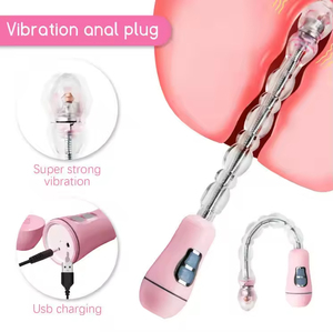 Perles d'exercice anales intelligentes - Rechargeables par USB, 12 modes de vibration et silicone flexible pour la stimulation de la prostate - Product Image 3