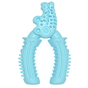 Durable TPR Alligator Vice Forme Dents Propre Bâton Jouet À Mâcher Brosse À Dents Interactive Jouet À Mâcher-Style Classique En Gros - Product Image 4