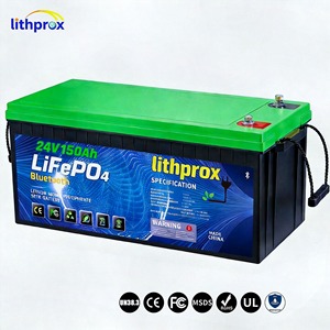 แบตเตอรี่ 24V 150AH เกรด A 6K Deep Cycle สำหรับเก็บพลังงานภายในบ้าน พร้อมระบบ Smart BMS ปลั๊ก CE RoHS IP67 รองรับ OEM ODM รุ่น LAF24150 Lifepo4 แบตเตอรี่สำรองพลังงานภายในบ้าน - Product Image 5