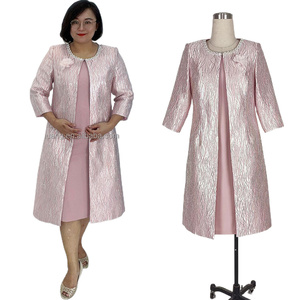 Geenlinm Vestido de Madre de la Novia, Traje de Iglesia para Mujer, Conjuntos de Vestidos para Dama Disponibles - Product Image 5