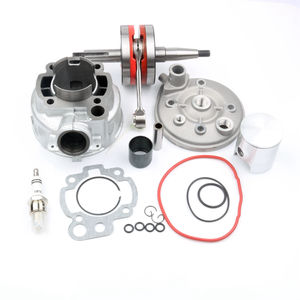 Kit Cylindre Gros Alésage 90cc avec Culasse Vilebrequin de Course pour <span class=keywords><strong>Moto</strong></span> <span class=keywords><strong>Beta</strong></span> <span class=keywords><strong>50cc</strong></span> AM6 Minarelli 2T 49mm - Product Image 2