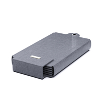 Pengisi Daya Panel Surya Portabel 10W, Pengisi Daya Bank Tenaga Surya Lipat Kompak dengan Output USB untuk Hiking, Camping, dan Perjalanan