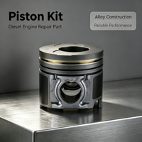 New High Quality Heatspin Aluminum Alloy Piston Set BD30 Diesel Engine 1201069T62 96mm Overhaul Parts for NISSAN