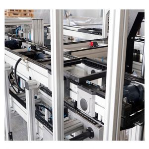 Flat Belt Pallet <b>Transport</b> Conveyor for Automatic Car Battery Production Line Automated - Product Image 3