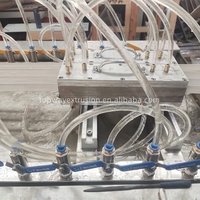 Chaîne de production de perles de plâtrage en PVC Machine d'extrusion de profil de bande de bordure de mur en PVC