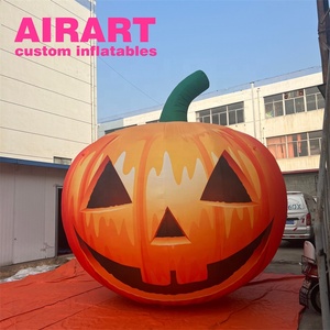 <span class=keywords><strong>Citrouille</strong></span> gonflable imprimée en 3D, Décoration gonflable de <span class=keywords><strong>citrouille</strong></span> d'Halloween, Art gonflable de jardin <span class=keywords><strong>à</strong></span> montage rapide pour la Fête des Fantômes - Product Image 5