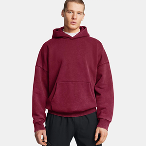 Sudadera con Capucha Personalizada 100% Algodón Felpa, de Invierno, Alta Calidad, Estilo Urbano, Teñido Liso, Ecológica, Resistente al Viento, Transpirable y Antiarrugas - Product Image 2