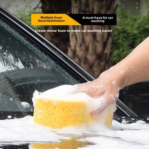Absorberende Polijstspons Met Hoge Dichtheid 8 Woorden Aanpasbare Wasstraat Reinigingstool Doe-Het-Zelf Schuimmateriaal Is Essentieel Voor Het Reinigen Van De Auto - Product Image 2