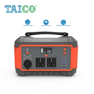 High Power 600WH 600W Portable Power Station AC 110V Outlet Solar Charging portable power banks