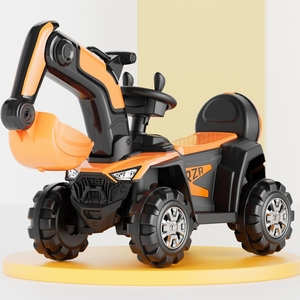 Escavatore Elettrico Cavalcabile per <span class=keywords><strong>Bambini</strong></span>, <span class=keywords><strong>Macchina</strong></span> Giocattolo da Costruzione per Ragazzi, Regalo per <span class=keywords><strong>Bambini</strong></span> - Product Image 2