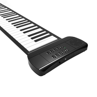 Silicone 49 Standard Keys USB Supply Power Portable Hand Flexible Roll up Keyboards Piano