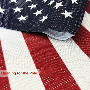 Lot de 2 drapeaux américains 12x18, petits drapeaux de jardin/patio patriotiques double face (drapeau de jardin américain) par USA TOP FLAGSINC - Product Image 1