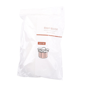 <b>Kitchen</b> Drain Filter Bags 100Pcs Plastic Sink Anti <b>Clogging</b> Water Cutting Bags For Liquid Filter - Product Image 5