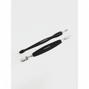 Professional Stainless Steel <b>Nail</b> Care <b>Set</b> with Dual <b>Nail</b> Pusher & Trimmer Tool South Korea Made Unisex Manicure Pedicure - Product Image 2