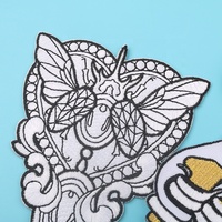 En gros Coudre sur Personnalisé Insectes Animaux Insignes de Logo Sans Minimum Patchs De Broderie Personnalisés pour Casquettes
