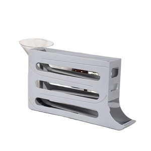 MU, precio barato, 30 Uds., caja de almacenamiento de huevos para enrollar huevos, puerta lateral deslizante para huevos, refrigerador, rodillo automático de tres capas - Product Image 6