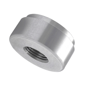 อะแดปเตอร์เชื่อมต่อแบบกลมสำหรับถังของเหลว ผลิตด้วยเครื่อง CNC ขนาด 1/16 NPT ตัวเมีย ทำจากอะลูมิเนียม พร้อมฐานเชื่อม สามารถปรับขนาดได้ตามต้องการ - Product Image 4