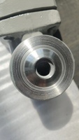 Vanne de régulation électrique soudée en acier forgé A105, garantie 24 mois, DN20 PN100, siège 304+STL pour lignes de process chimiques