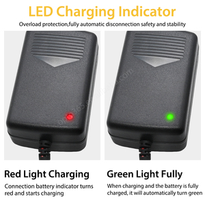 Caricabatterie per Auto 12V 1.5A Completamente Automatico Adattatore per Batteria Moto Alimentatore con Indicatore LED Rosso e Verde - Product Image 3
