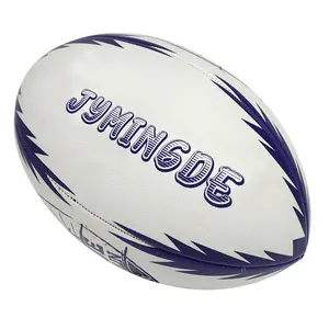 Get Sedex/REACH/BSCI/Rohs Factory custom logo rugby balls size 4 size 5