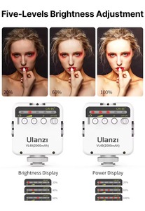 ไฟวิดีโอพกพา Ulanzi VL49 6W LED ปรับความสว่างได้ ไฟถ่ายภาพแบบนุ่มนวล แบตเตอรี่ 2000mAh ขนาดเล็ก พกพาสะดวก วัสดุพลาสติก - Product Image 4