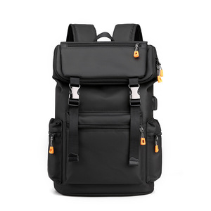 Custom Fashion Laptop Backpack Black Waterproof USB Anti-Theft Lightweight Man Business <b>Rucksack</b> <b>School</b> Backpack - Product Image 1