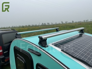 Tùy chỉnh ngoài trời Nhôm Du Lịch Trailer di động sợi thủy tinh lốp Camper Úc tiêu chuẩn - Product Image 2