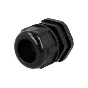 Presse-étoupe en nylon PG9 noir pour la protection des câbles électriques - Product Image 1