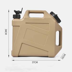 Tanque de Agua Aislado de Silicona Ecológico para Exteriores con Grifo para Uso en Automóviles, Viajes de Camping en Auto, Tanque de Agua Portátil de 12L - Product Image 5