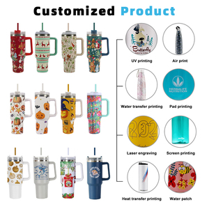 Hot Selling 40 oz Adventure Sta Nley <b>Cup</b> <b>Insulated</b> Double Wall Stainless Steel Tumbler Straw 12-24 Hours Thermal Insulation - Product Image 5