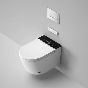Toilette à induction murale intelligente avec <span class=keywords><strong>cuvette</strong></span> intégrée suspendue dissimulée et forme allongée dotée <span class=keywords><strong>d</strong></span>'un réservoir <span class=keywords><strong>d</strong></span>'<span class=keywords><strong>eau</strong></span> intelligent - Product Image 3