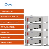 Batteries LiFePO4 Deye SE G5.1 Pro 51.2V 100Ah, système de stockage d'énergie solaire, 6000 cycles, garantie 10 ans