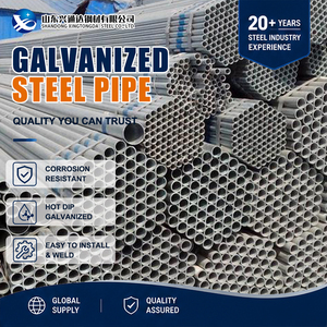 GB T2518 CS Type a Z80 G/sqm Regular Spangle 21.3mm 3.0mm Galvanized Steel Tube with Long Service Life - Product Image 1
