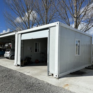 Casa Container Modulare Prefabbricata Personalizzata Mobile Flat-Pack per Negozi, Garage, Depositi Auto, Magazzini con Porta Avvolgibile - Product Image 2