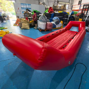 Le meilleur et drôle <span class=keywords><strong>bateau</strong></span> en caoutchouc gonflable Drfit Boat avec plancher gonflé de 0.9mm PVC Tarpaulin Platon Materials - Product Image 1