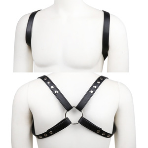Lingerie Sexy Maschile, Bondage, Giocattoli Erotici, Imbracatura in Pelle per il Petto, Accessori per Uomini Giovani e Muscolosi, Giocattoli Alternativi, Top - Product Image 1