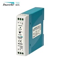 Alimentation à découpage AC-DC monophasée en boîtier moulé MDR-10W-15V, montée sur rail, 15V DC 0.67A, pour module d'éclairage LED industriel