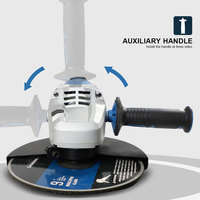 Meuleuse d'angle professionnelle 2400W 230mm