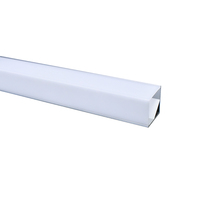 Profilé LED en aluminium anodisé diffuseur 1M 2M 3M pour éclairage intérieur et bandes lumineuses