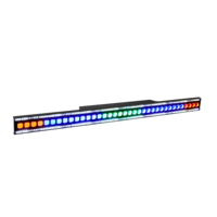 Barre de projecteurs LED QSE Lighting 120W, matrice de faisceaux RGB 3-en-1, contrôle par pixels, lumière de fond professionnelle DMX512 pour les fêtes