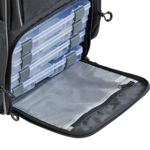 Sac à dos de pêche facile à transporter, grande capacité, multi-poches, étanche, sac à pêche pour jig - Product Image 2