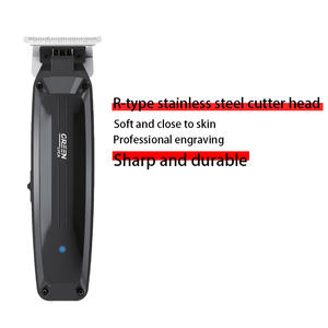 Para HIENA, pelo inalámbrico portátil para cortadora de pelo, Kit de aseo, fuente de alimentación USB, máquina de afeitar eléctrica, hoja de acero inoxidable para Ca - Product Image 5