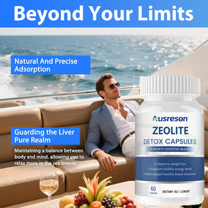 Capsules de détoxification naturelles au zéolite OEM ASAP – Complément minéral pour le nettoyage corporel – Capsules de zéolite biologique - Product Image 3